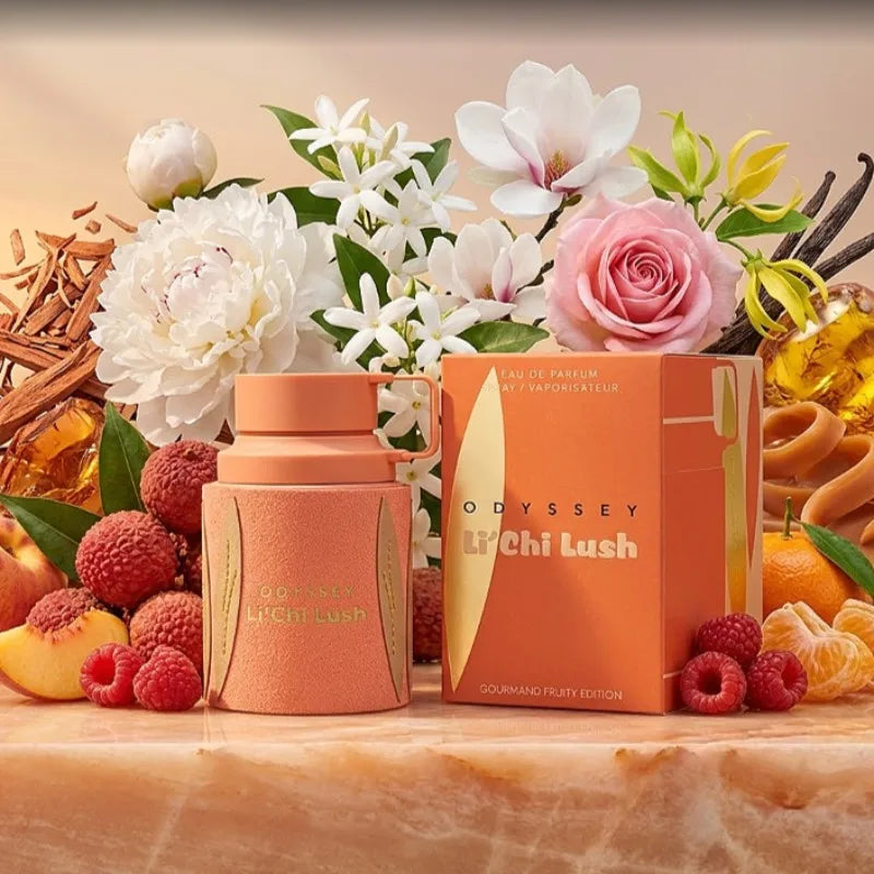 Eau de parfum pour femmes 100 ml, parfum floral fruité longue durée, vanille douce, musc, ambre, parfum élégant et frais de luxe