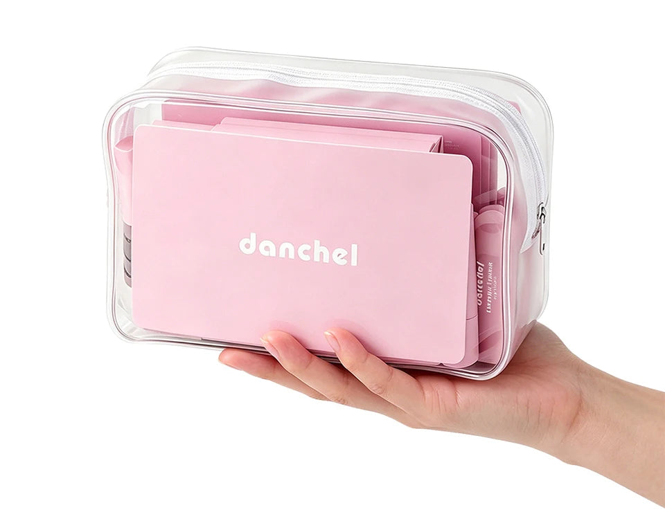 Ensemble de maquillage tout-en-un comprenant tous les cosmétiques, y compris le maquillage de base, le correcteur, le contour, le blush en poudre, le maquillage des sourcils, des yeux et des lèvres