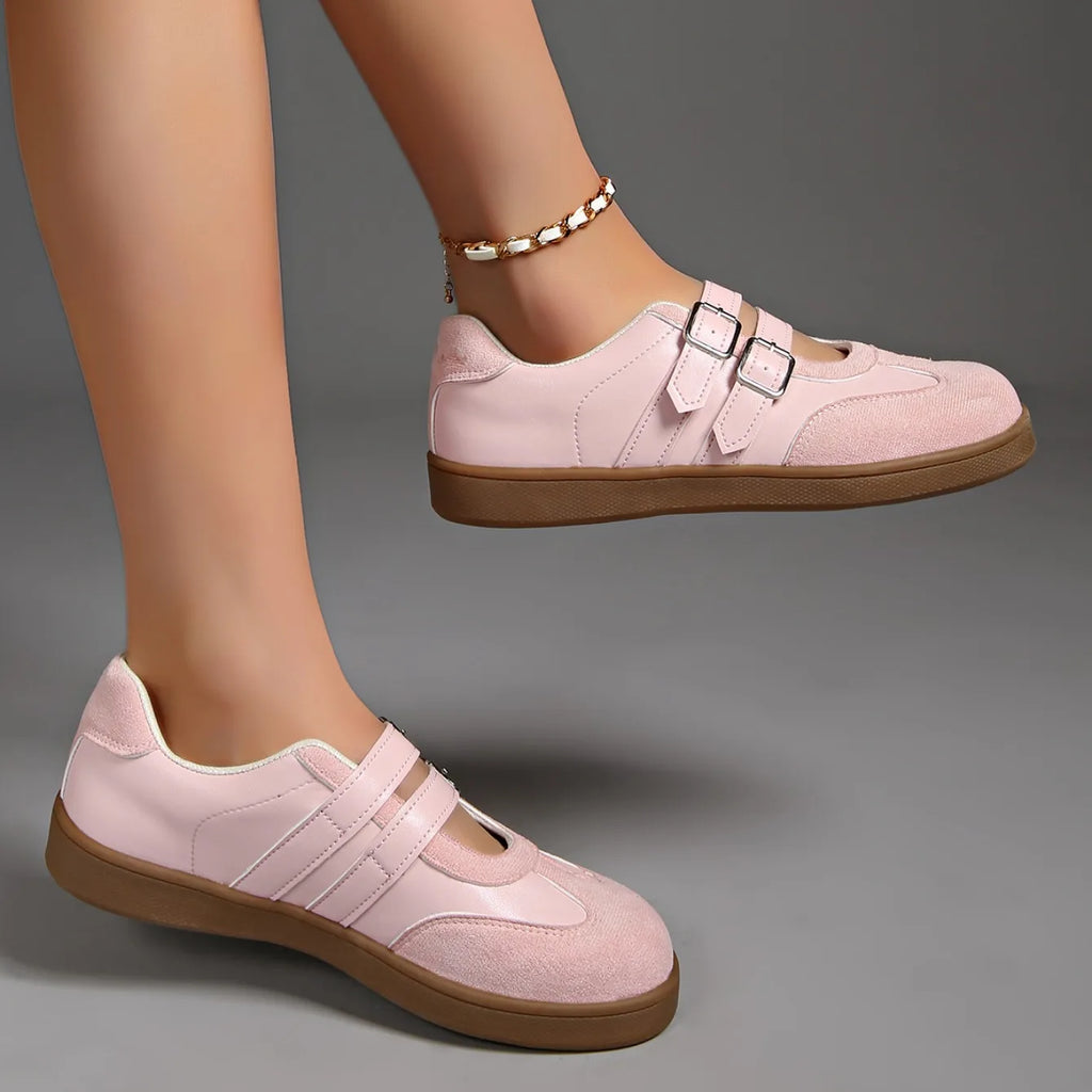 Chaussures De sport pour femmes, baskets à la mode, mocassins plats peu profonds, chaussures De marche, de Ballet, tendance, confortables, Zapatillas De Mujer