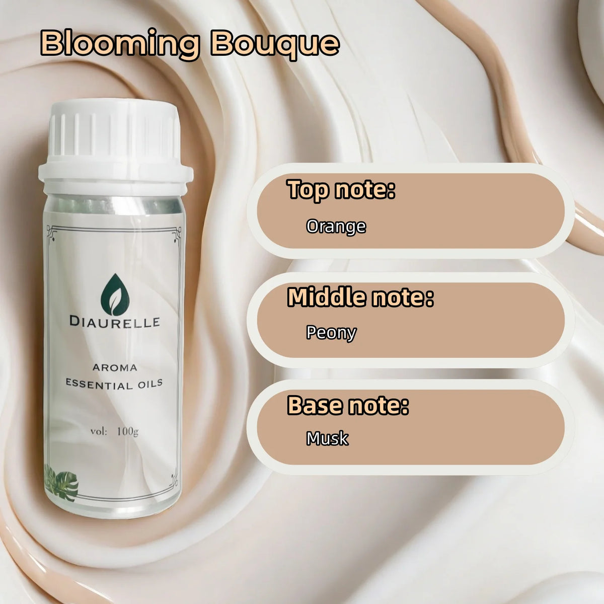 DIAURELLE 100mL diffuseur d'arôme huiles essentielles 8 fois concentré Essence parfum arôme maison parfum désodorisant