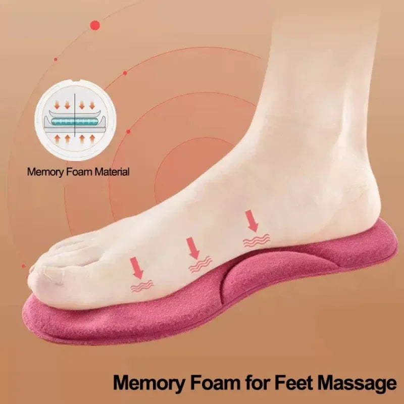 Semelles intérieures souples en PU Orth4WD pour hommes et femmes, chaussures de course respirantes, absorption des chocs, coussretours de soutien de la voûte plantaire