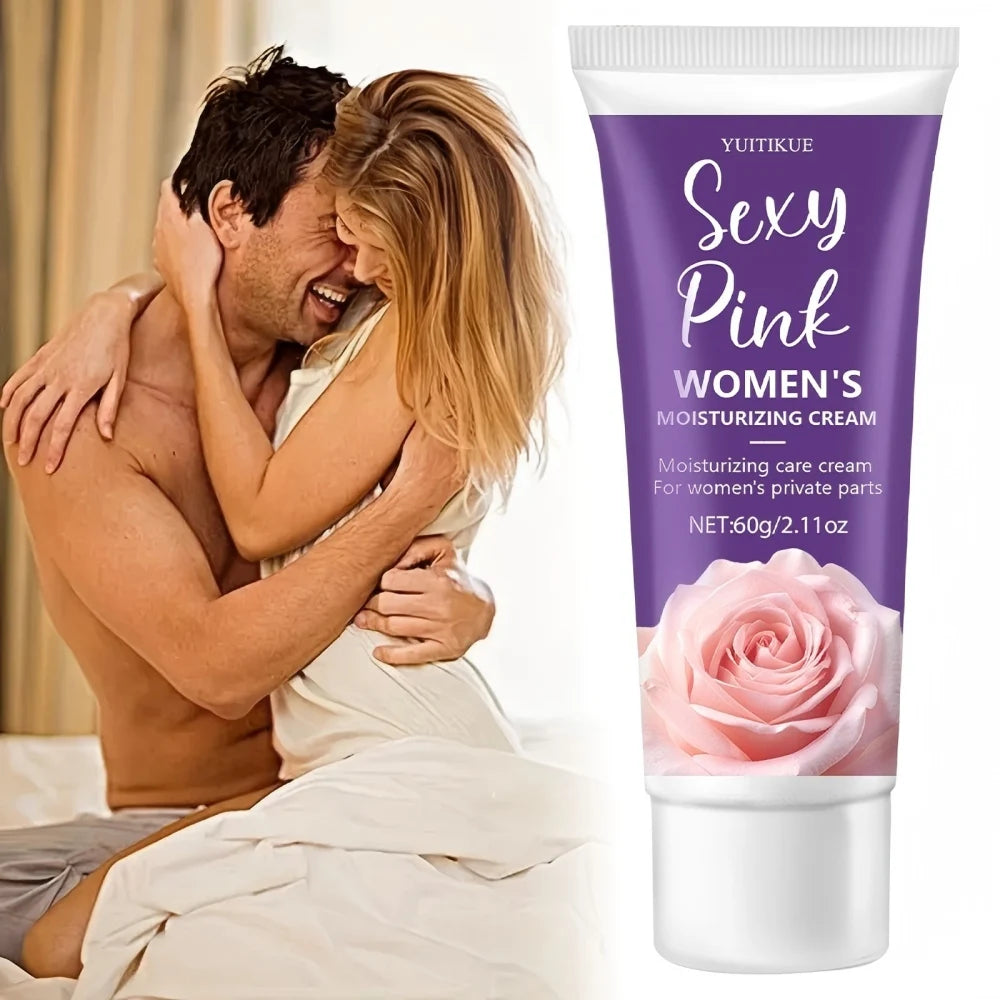 Crème intime féminine 60g - Hydratante et désodorisante, application douce, bonheur et santé des femmes, beauté haut de gamme, sel