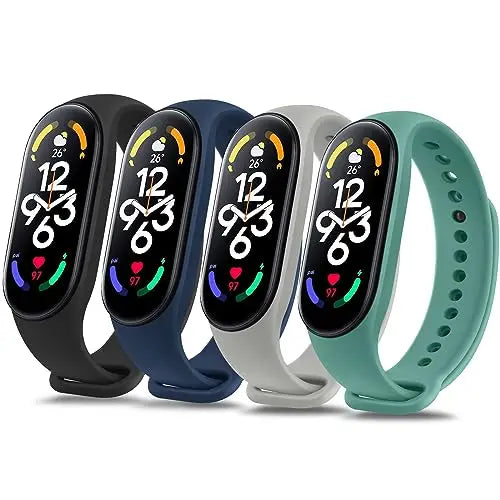 Bracelet pour Mi Band 6 7 Bracelet Sport silicone montre Bracelet Miband6 band4 correa ceinture pour Xiaomi mi band 3 4 5 6 7 accessoires