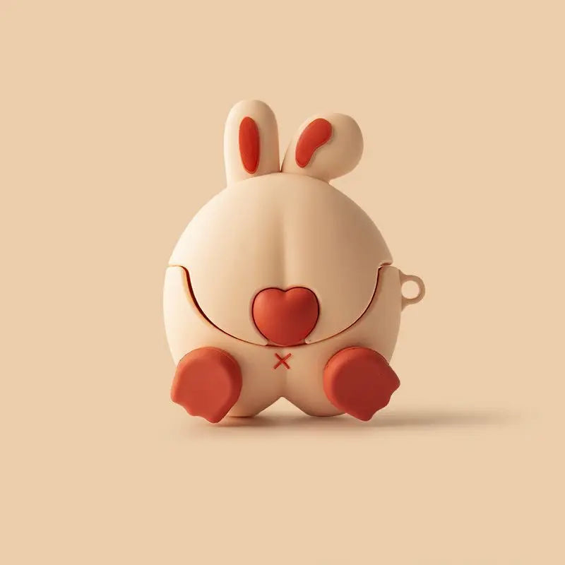 Étui de dessin animé mignon pour OPPO Enco Air 3, housse de protection Bluetooth sans fil en silicone souple avec crochet