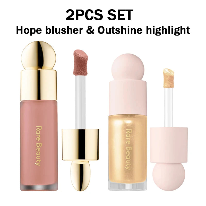 Rare beauté doux pincement liquide Blush soyeux et glisse sur lisse longue durée dodu pincement-parfait affleurant sans couture mat rosé maquillage