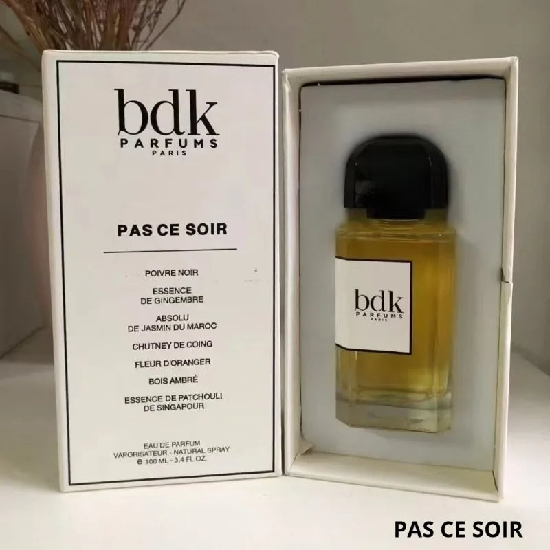 Parfum longue durée 100 ml pour femmes et hommes, parfum cerise, poivre rose, vanille noire, fève de tonka, ambre, spray corporel, parfum déodorant