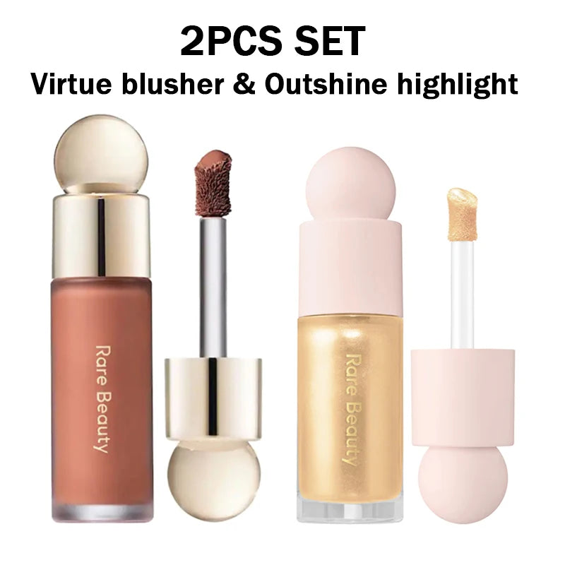 Rare beauté doux pincement liquide Blush soyeux et glisse sur lisse longue durée dodu pincement-parfait affleurant sans couture mat rosé maquillage