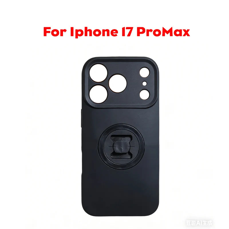 Support de téléphone portable pour iPhone 17 17Pro 17Air 17ProMax – Étui antichoc pour moto/vélo