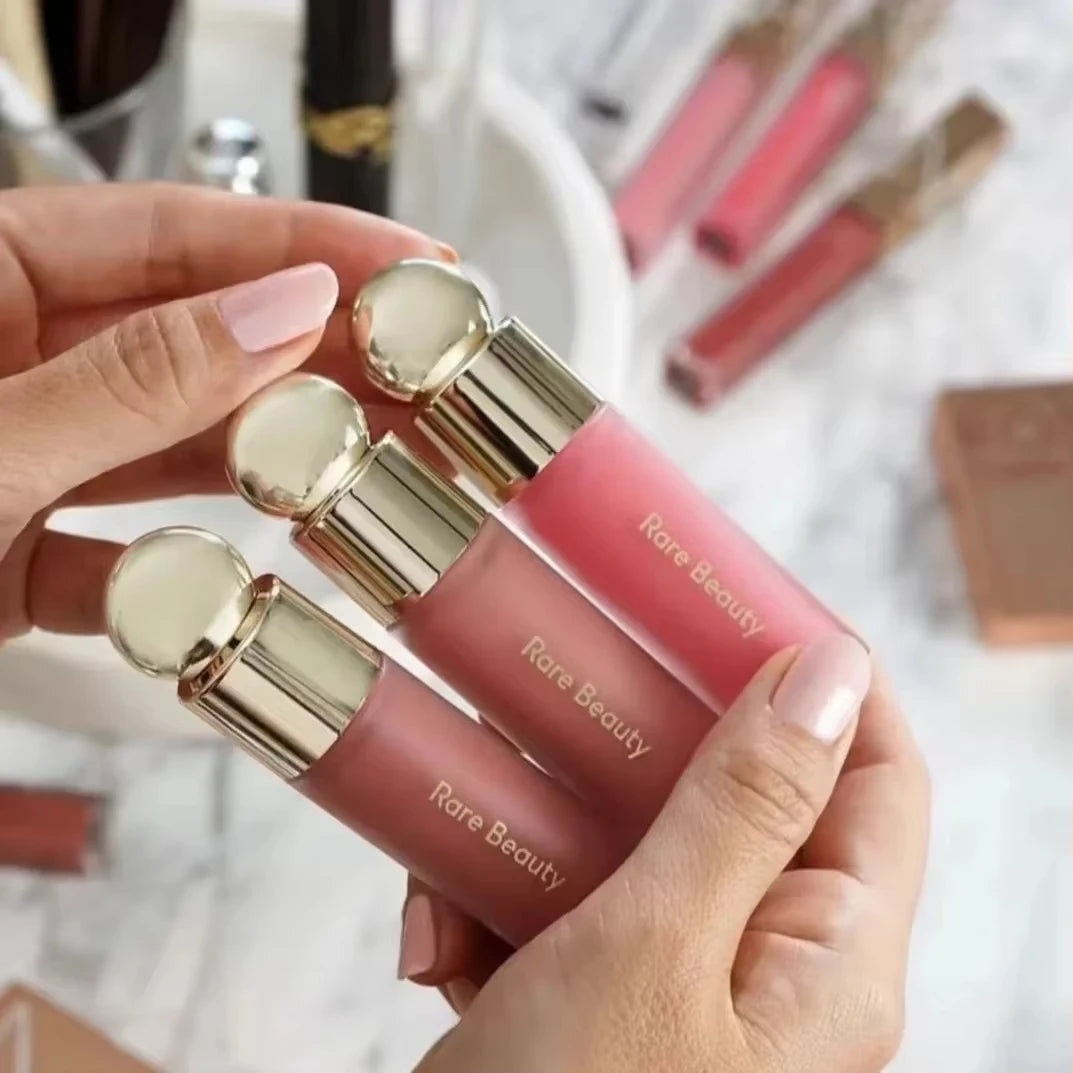 Rare beauté doux pincement liquide Blush soyeux et glisse sur lisse longue durée dodu pincement-parfait affleurant sans couture mat rosé maquillage