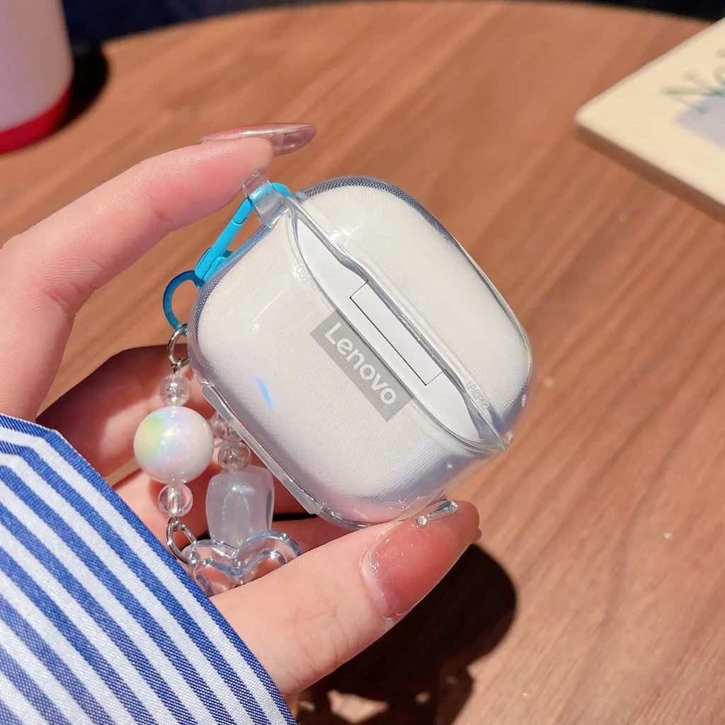Étui de protection pour écouteurs OPPO Enco Buds 2, housse souple avec nœud de dessin animé cerise pour casque OPPO Enco Air 2i avec porte-clés