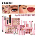 Ensemble de maquillage tout-en-un comprenant tous les cosmétiques, y compris le maquillage de base, le correcteur, le contour, le blush en poudre, le maquillage des sourcils, des yeux et des lèvres