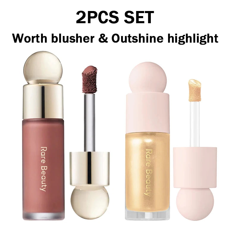 Rare beauté doux pincement liquide Blush soyeux et glisse sur lisse longue durée dodu pincement-parfait affleurant sans couture mat rosé maquillage
