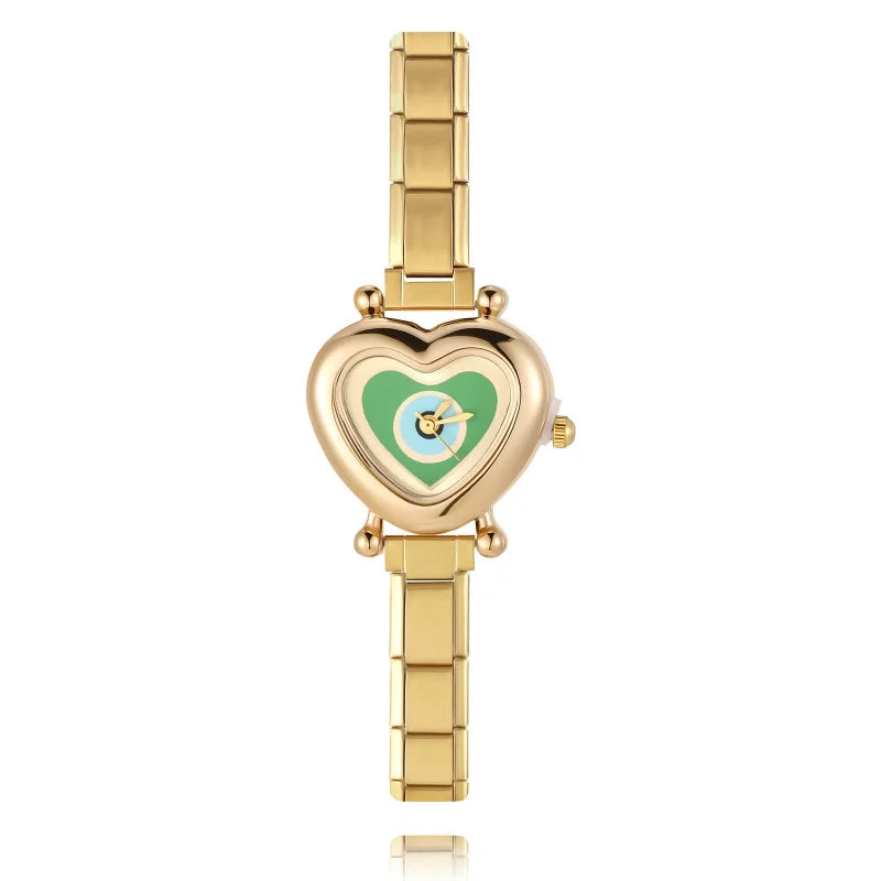 Mode femmes bricolage 9mm largeur italien élastique charme en acier inoxydable montre Bracelet Bracelet pour fête ami femme anniversaire bijoux cadeaux