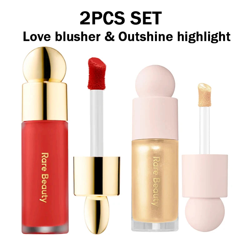 Rare beauté doux pincement liquide Blush soyeux et glisse sur lisse longue durée dodu pincement-parfait affleurant sans couture mat rosé maquillage