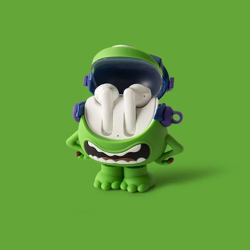Étui de dessin animé mignon pour OPPO Enco Air 3, housse de protection Bluetooth sans fil en silicone souple avec crochet