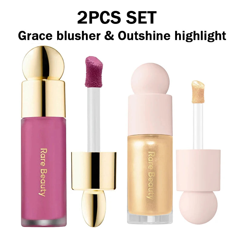 Rare beauté doux pincement liquide Blush soyeux et glisse sur lisse longue durée dodu pincement-parfait affleurant sans couture mat rosé maquillage