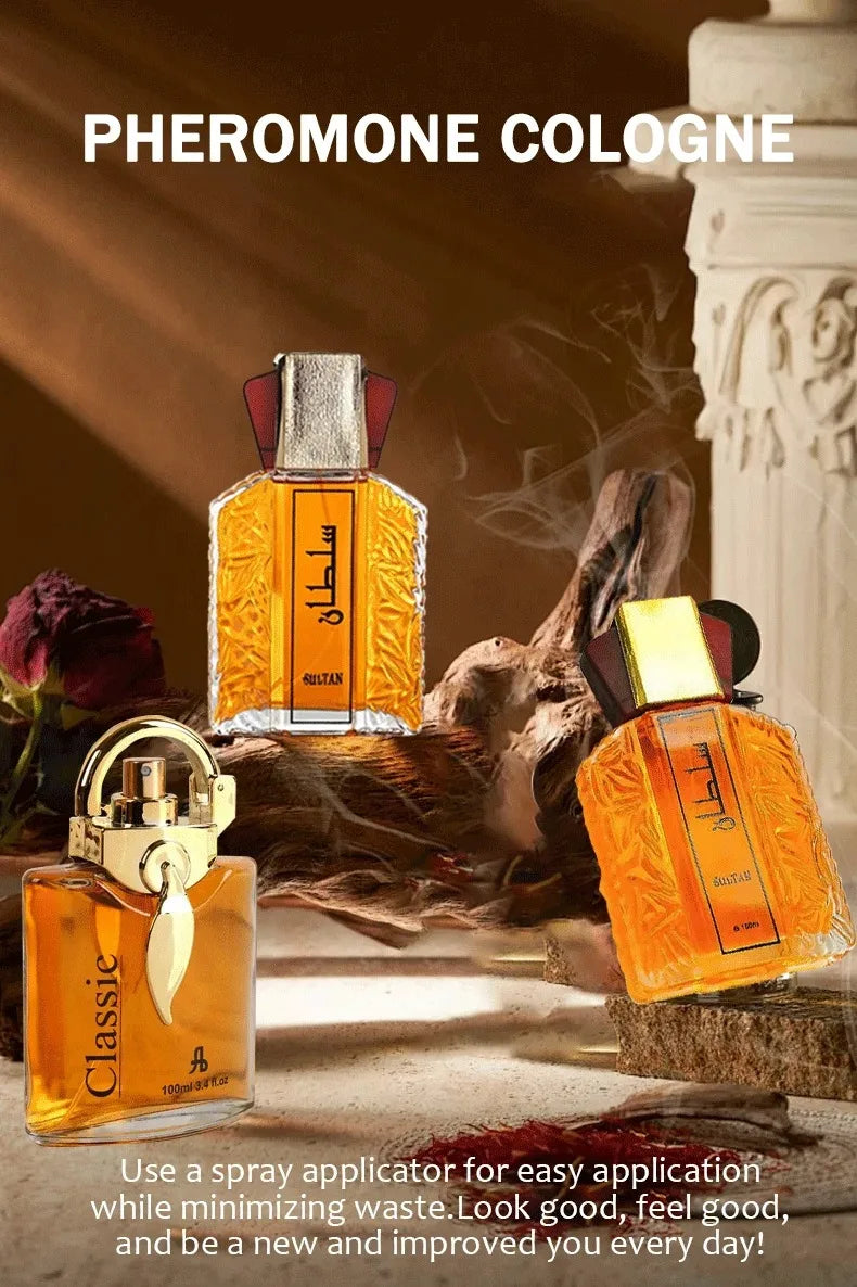 Parfum arabe original pour femmes et hommes, 100 ml, vaporisateur, eau de parfum, longue tenue, phéromones, fragrances, cadeau, déodorants
