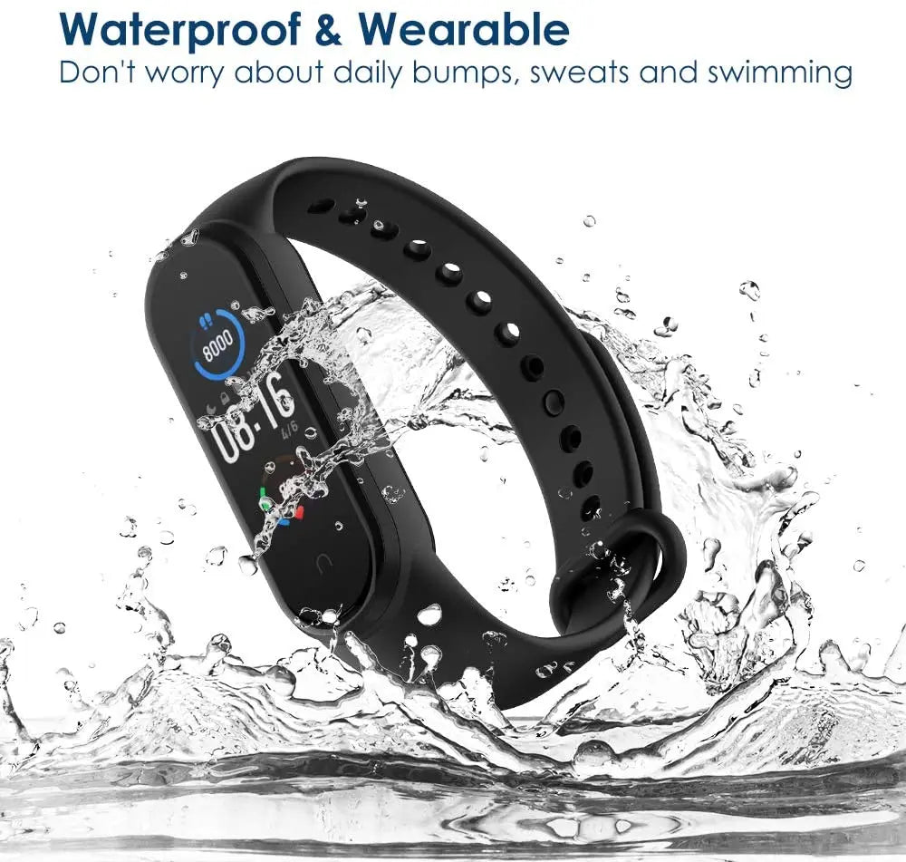Bracelet pour Mi Band 6 7 Bracelet Sport silicone montre Bracelet Miband6 band4 correa ceinture pour Xiaomi mi band 3 4 5 6 7 accessoires