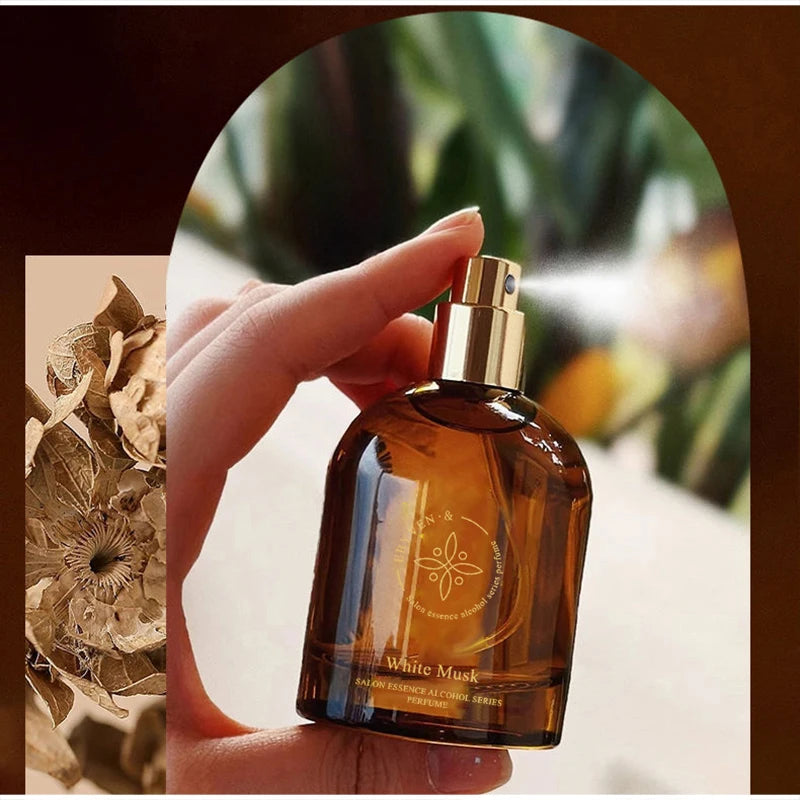 Eau de Parfum Santal pour Femme, Parfum Oriental Frais, Floral Fruité, Vanille Douce, Longue Tenue, pour le Quotidien et les Rendez-vous