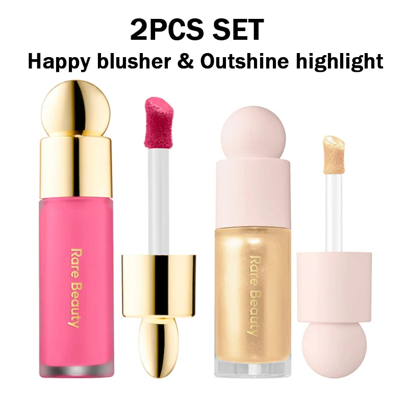 Rare beauté doux pincement liquide Blush soyeux et glisse sur lisse longue durée dodu pincement-parfait affleurant sans couture mat rosé maquillage