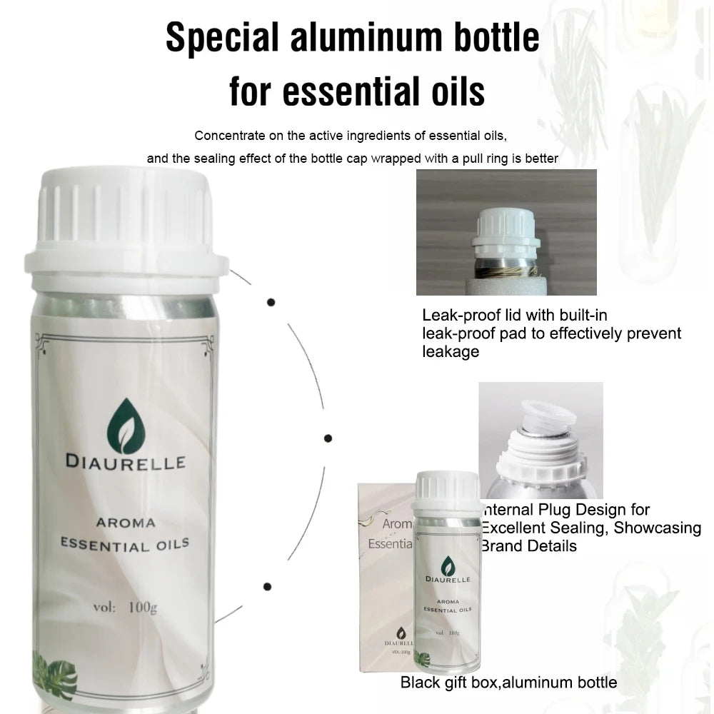 DIAURELLE 100mL diffuseur d'arôme huiles essentielles 8 fois concentré Essence parfum arôme maison parfum désodorisant