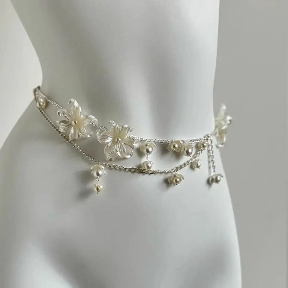 Chaînes de taille en perles élégantes, polyvalentes, style Boho, accessoire de taille, bijoux de corps pour femmes