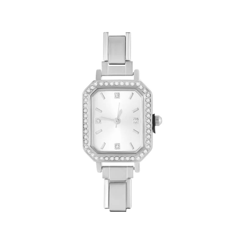 Connecteur de montre de mode en acier inoxydable, lien de charme italien de 9MM, en-tête de montre carrée pour femmes, Bracelet de liaison, bijoux à bricoler soi-même, cadeau