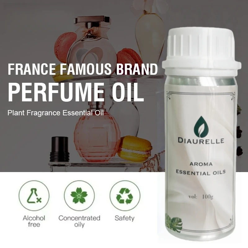 DIAURELLE 100mL diffuseur d'arôme huiles essentielles 8 fois concentré Essence parfum arôme maison parfum désodorisant