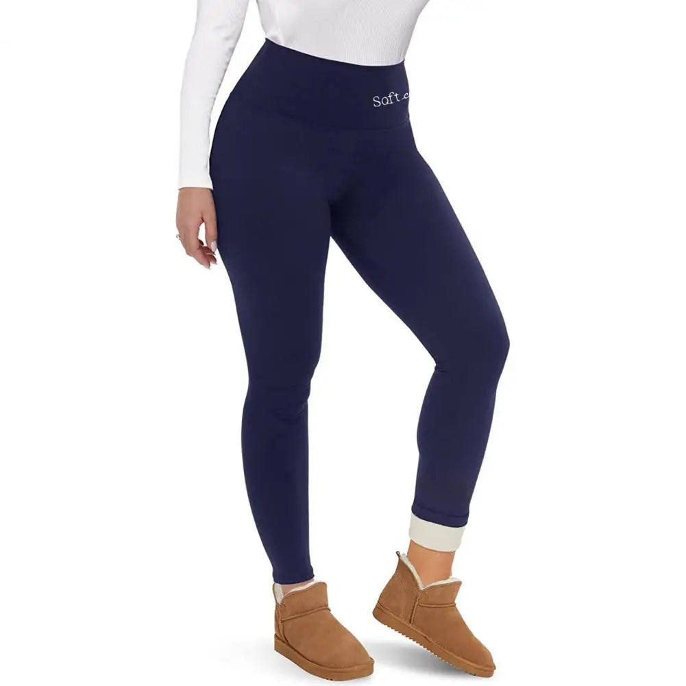 Hiver chaud velours épais pantalon slim femmes taille haute Leggings Femme vêtements crayon pantalon Femme pantalon thermique