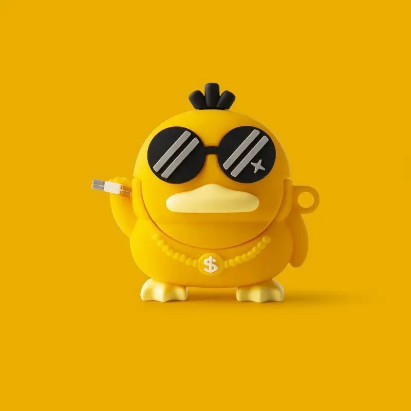 Étui de dessin animé mignon pour OPPO Enco Air 3, housse de protection Bluetooth sans fil en silicone souple avec crochet