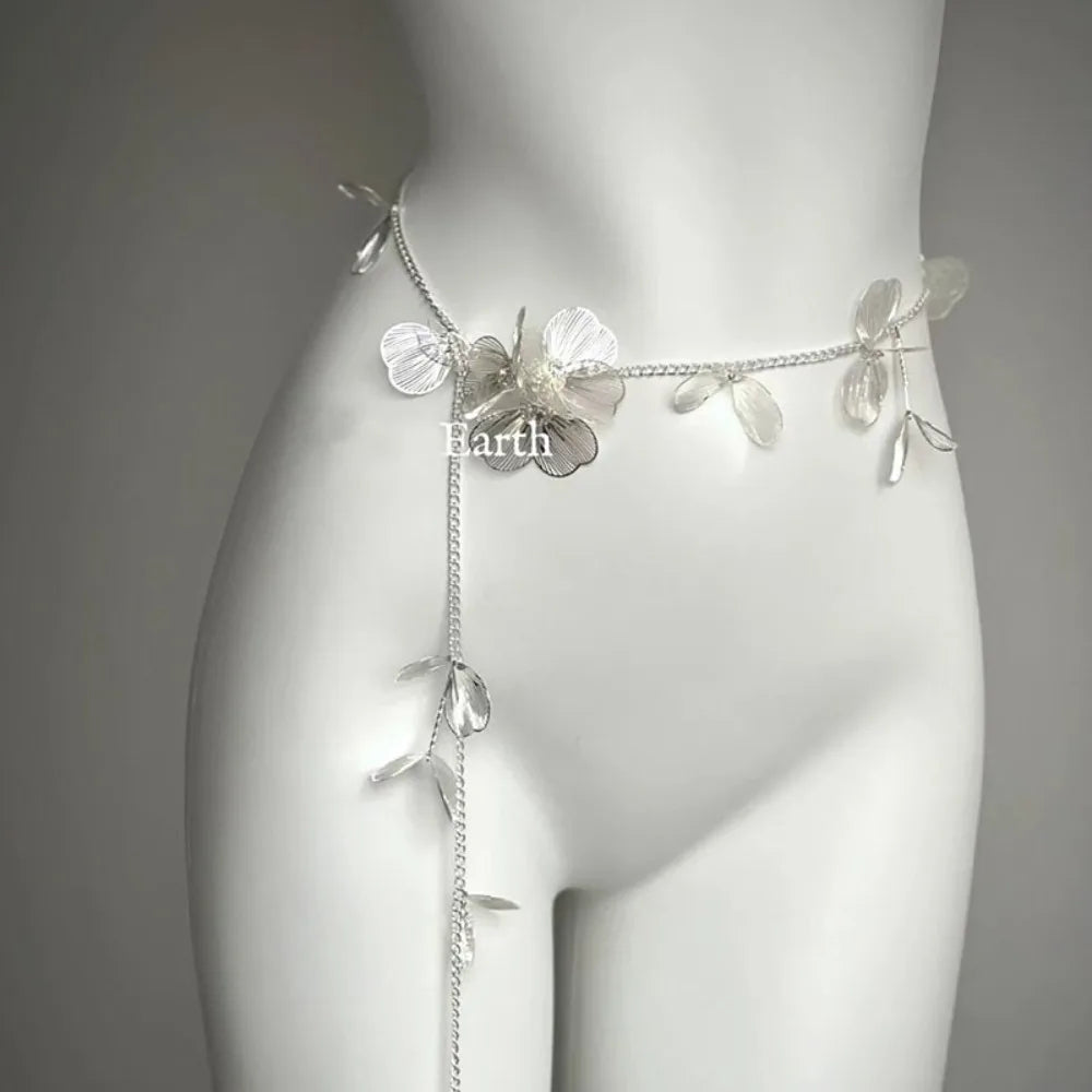 Chaînes de taille en perles élégantes, polyvalentes, style Boho, accessoire de taille, bijoux de corps pour femmes