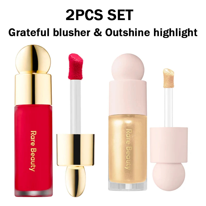Rare beauté doux pincement liquide Blush soyeux et glisse sur lisse longue durée dodu pincement-parfait affleurant sans couture mat rosé maquillage