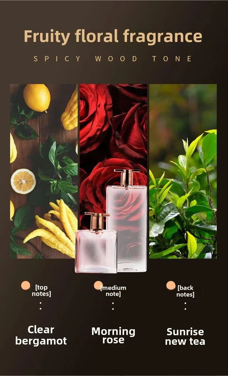 Parfum pour femmes, atomiseur durable, parfum sexy pour femme, parfum frais et naturel, parfums féminins aux fleurs et aux fruits