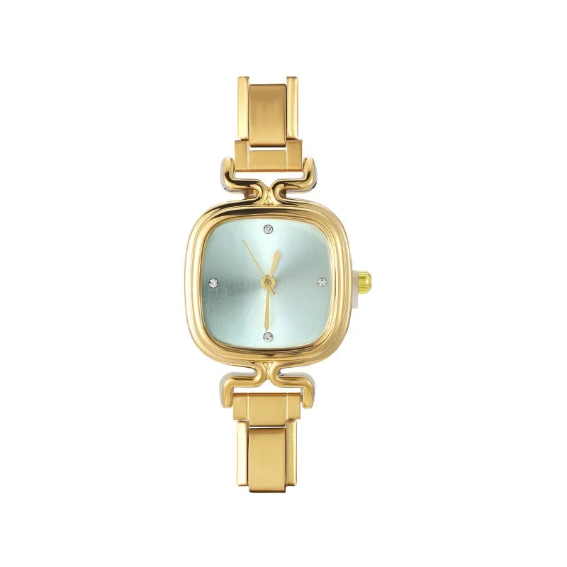 Montre Simple en acier inoxydable pour femmes, adaptée au Bracelet de 9mm, pour étudiant, ami, femme, anniversaire, bijoux à bricoler soi-même, cadeau, vente en gros
