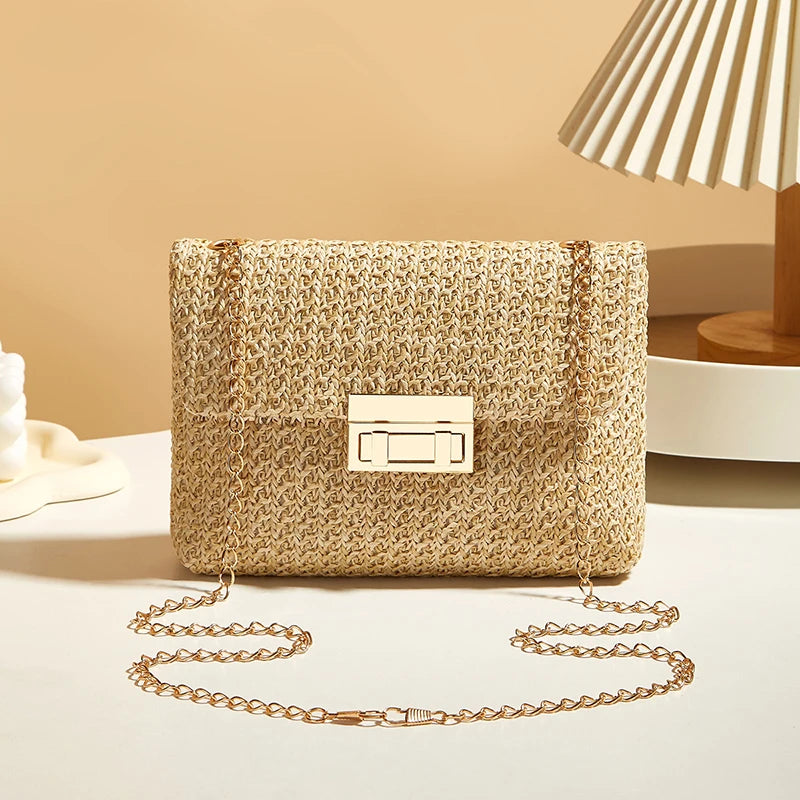 Sac à bandoulière pour femmes, sangle en chaîne, accessoire élégant pour Banquet, sac à bandoulière pour tenues de jour à nuit