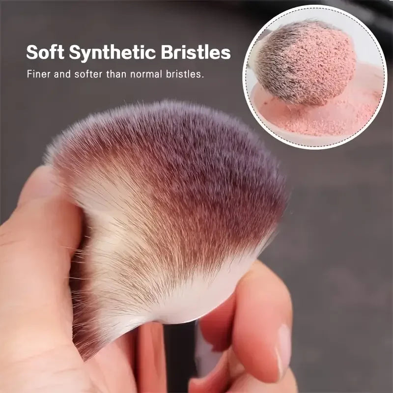 Ensemble de pinceaux de maquillage doux et moelleux, pour fard à paupières, fond de teint, correcteur, blush, Kabuki, outil de beauté professionnel pour femmes, 3 à 20 pièces