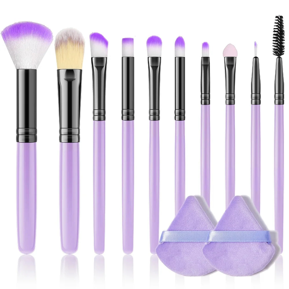Nouvel ensemble de 10/32 pinceaux de maquillage doux et moelleux pour poudre, fond de teint, contour, fard à joues, correcteur, fard à paupières, estompeur et illuminateur – Outil de beauté