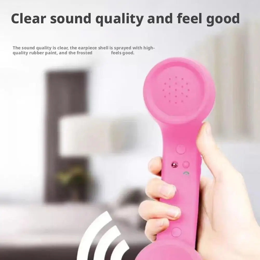 combiné de téléphone rétro type-c et 3.5mm, casque de téléphone Portable Vintage pour vidéoconférences mobiles