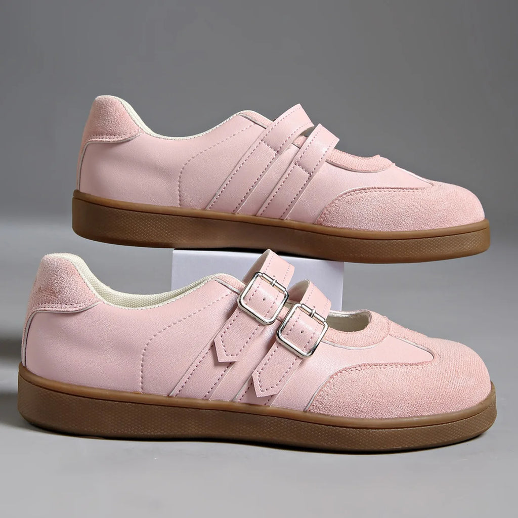 Chaussures De sport pour femmes, baskets à la mode, mocassins plats peu profonds, chaussures De marche, de Ballet, tendance, confortables, Zapatillas De Mujer