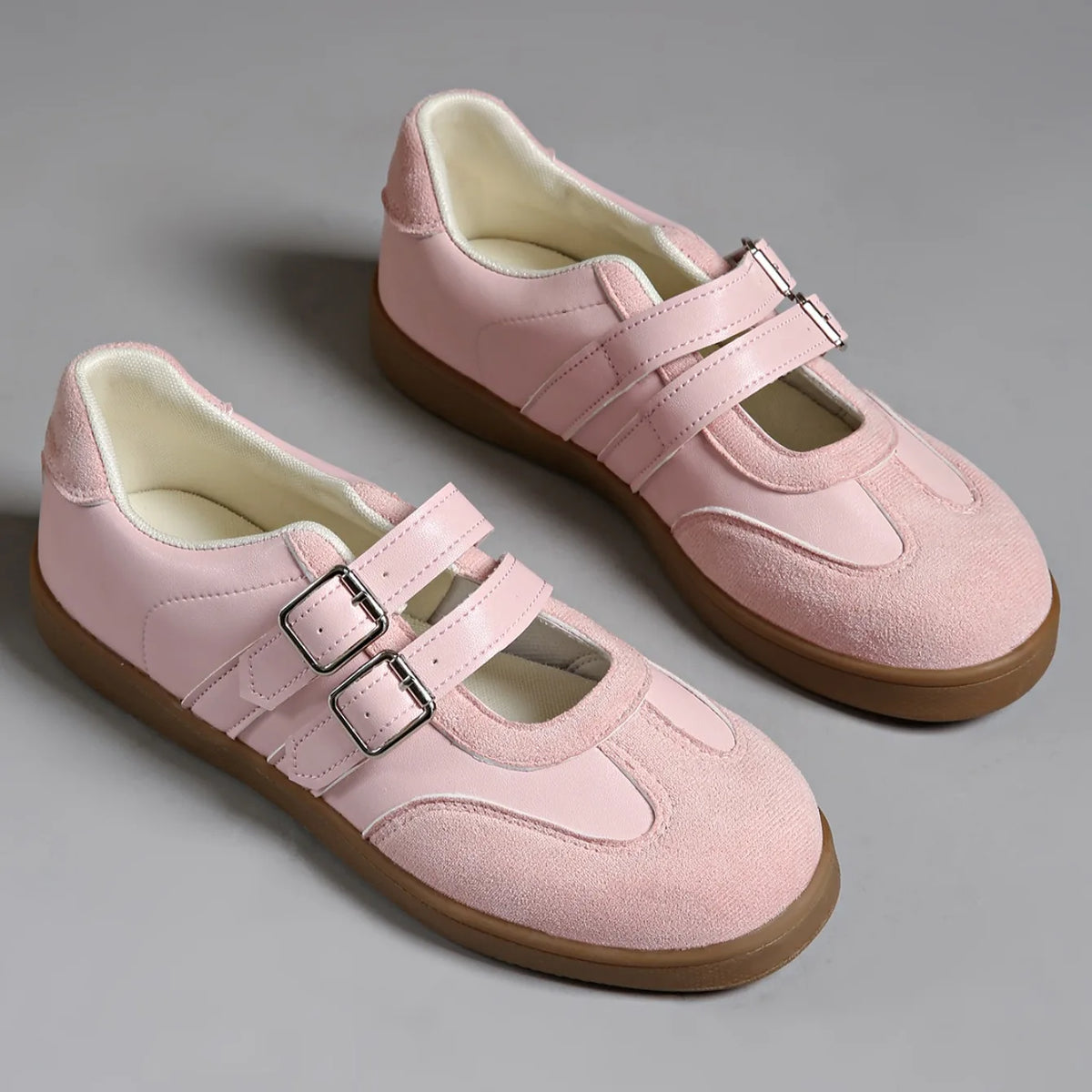 Chaussures De sport pour femmes, baskets à la mode, mocassins plats peu profonds, chaussures De marche, de Ballet, tendance, confortables, Zapatillas De Mujer