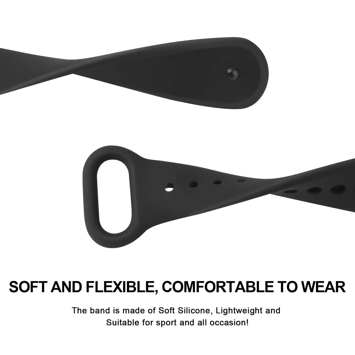 Bracelet pour Mi Band 6 7 Bracelet Sport silicone montre Bracelet Miband6 band4 correa ceinture pour Xiaomi mi band 3 4 5 6 7 accessoires