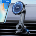 TOPK support de téléphone magnétique pour voiture pour support de téléphone Magsafe, support de téléphone de voiture pour grille d'aération, berceau de voiture pour iPhone série 15/14/13/12