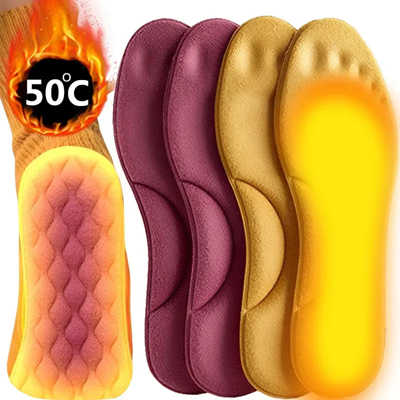 Semelles intérieures souples en PU Orth4WD pour hommes et femmes, chaussures de course respirantes, absorption des chocs, coussretours de soutien de la voûte plantaire