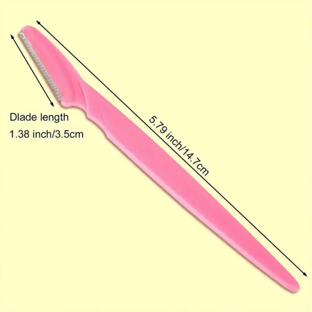 40 pièces rasoir de sourcils maquillage outils de beauté sûr sourcils rasoir visage corps épilation lames de rasoir femme sourcils façonnage couteau