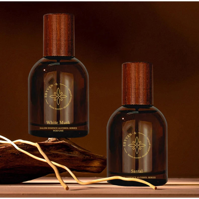 Eau de Parfum Santal pour Femme, Parfum Oriental Frais, Floral Fruité, Vanille Douce, Longue Tenue, pour le Quotidien et les Rendez-vous