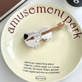 Accessoire de cheveux pour femmes, nouveau violon basse, acide acétique léger, luxe, queue de cheval haute, pince requin, couleur blanche, griffes simples à la mode