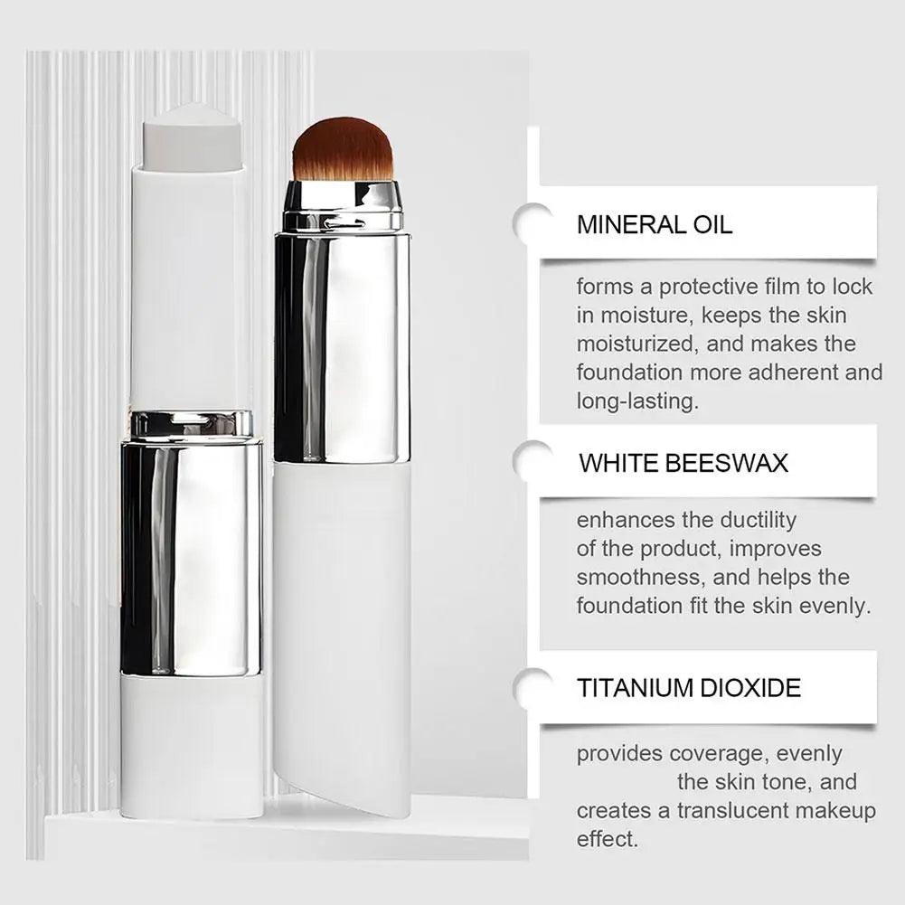 Bâton de fond de teint liquide 2 en 1, léger, hydratant, éclaircissant, changement de couleur pour tous les Types de peau