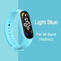 Bracelet pour Mi Band 6 7 Bracelet Sport silicone montre Bracelet Miband6 band4 correa ceinture pour Xiaomi mi band 3 4 5 6 7 accessoires