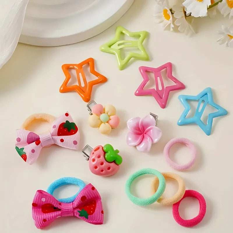Un ensemble d'accessoires de 718 pièces adapté aux sorties quotidiennes des filles et à leur participation à des événements festifs – Une collection richement sélectionnée.