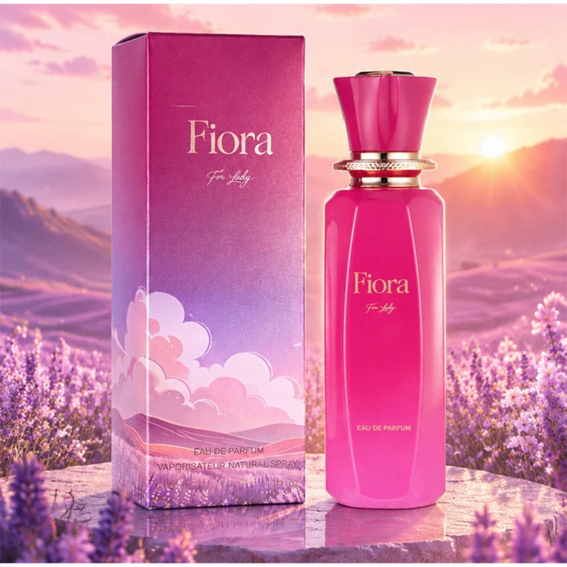 Eau de parfum pour femme 100ml, parfum floral fruité longue tenue, flacon design dégradé, fragrance fraîche, parfum pour tous les jours et les rendez-vous.